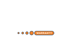 Bluechip Warranty - white