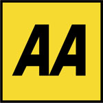 AA - black on yellow